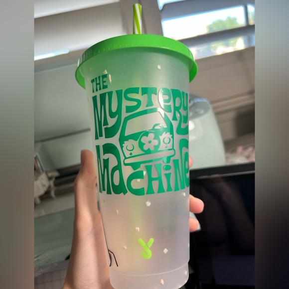 New green cold cup customized by me. - Picture 3 of 4